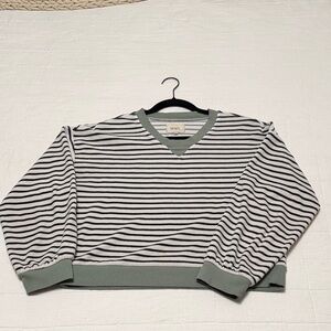 Madewell Striped Women's Sweatshirt